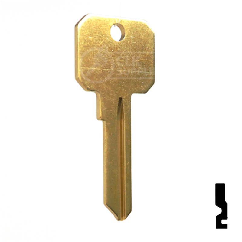 Uncut Neuter Bow Key Blank | Weiser | WR3, WR5 - Image 3