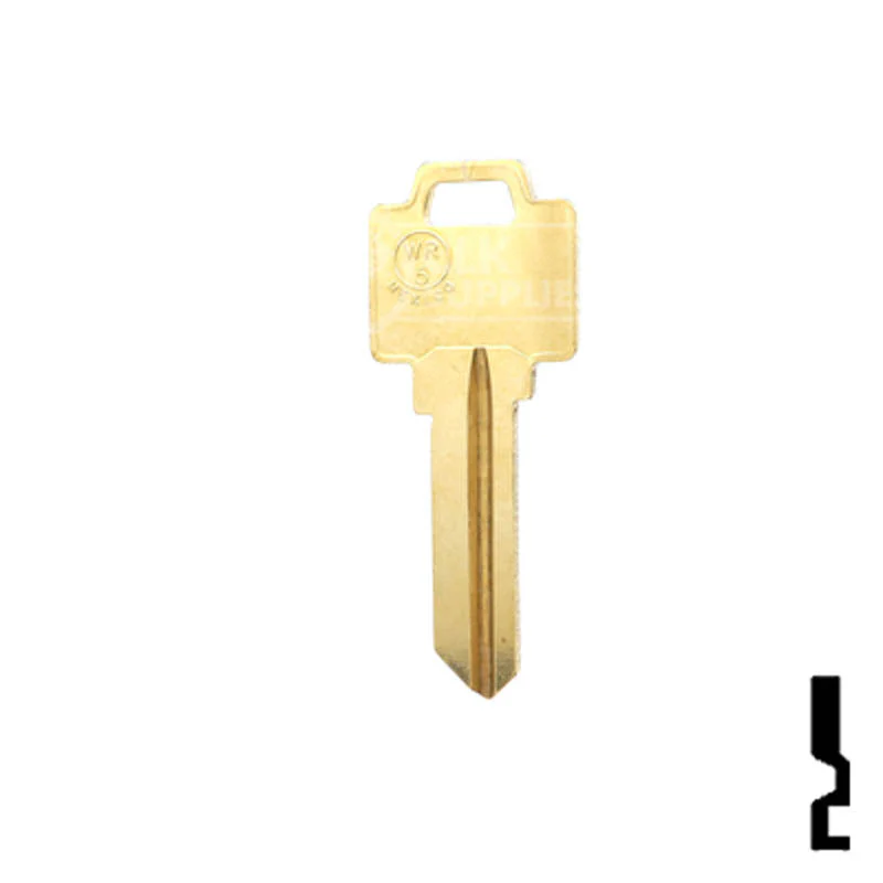 Uncut Key Blank | Weiser | WR5, N1054WB - Image 24