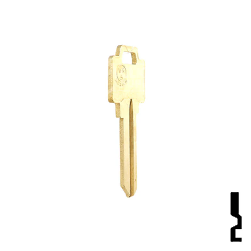 Uncut Key Blank | Weiser | WR5, N1054WB - Image 5
