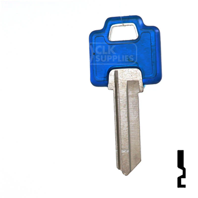 Uncut Key Blank | Weiser Transparent Color Head | WR5 - 5Pcs - Image 13