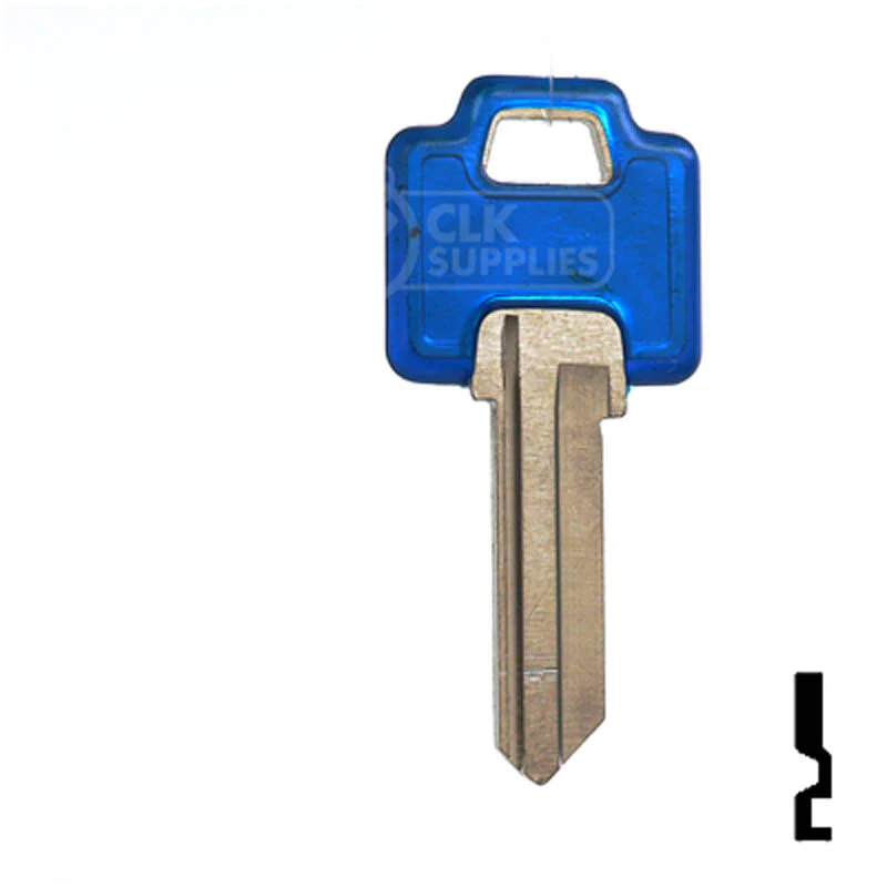 Uncut Key Blank | Weiser Transparent Color Head | WR5 - 5Pcs - Image 15