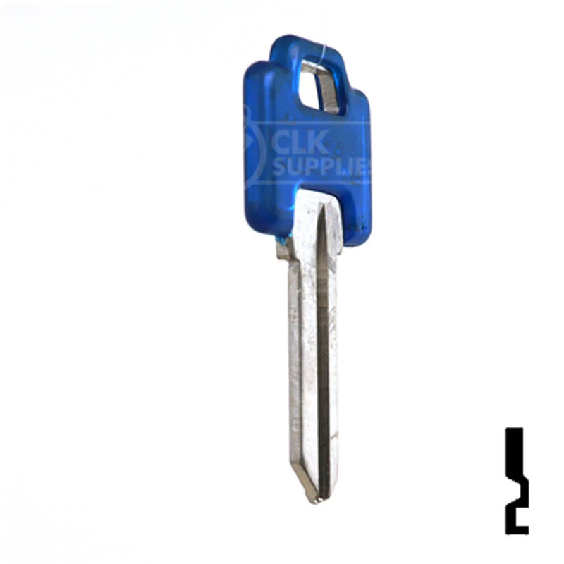 Uncut Key Blank | Weiser Transparent Color Head | WR5 - 5Pcs - Image 6