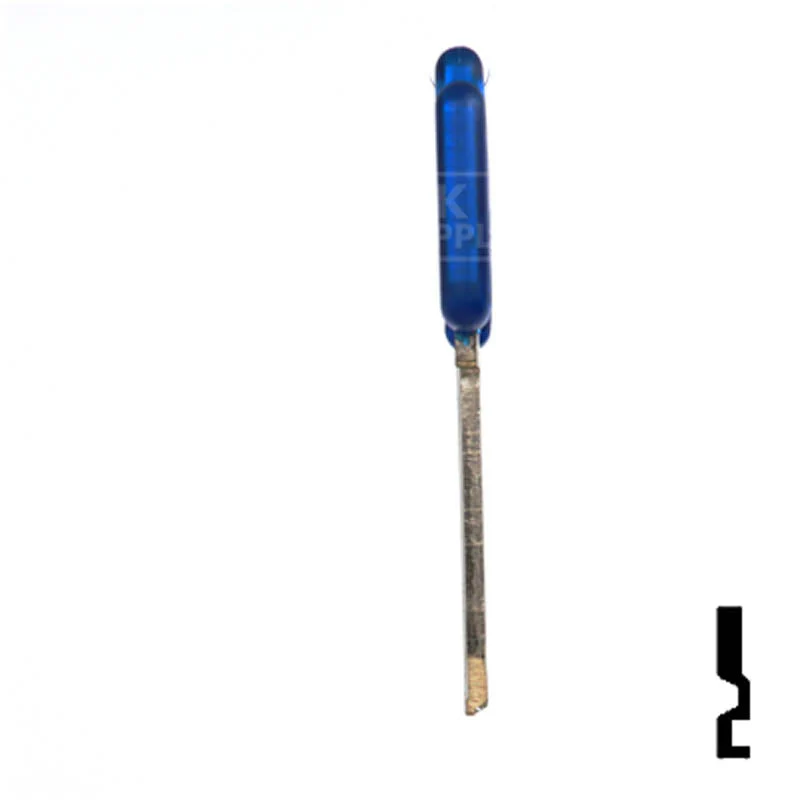 Uncut Key Blank | Weiser Transparent Color Head | WR5 - 5Pcs - Image 8