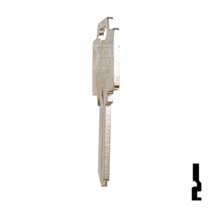 Uncut Key Blank | Weiser | WR6, N1176 - Image 20