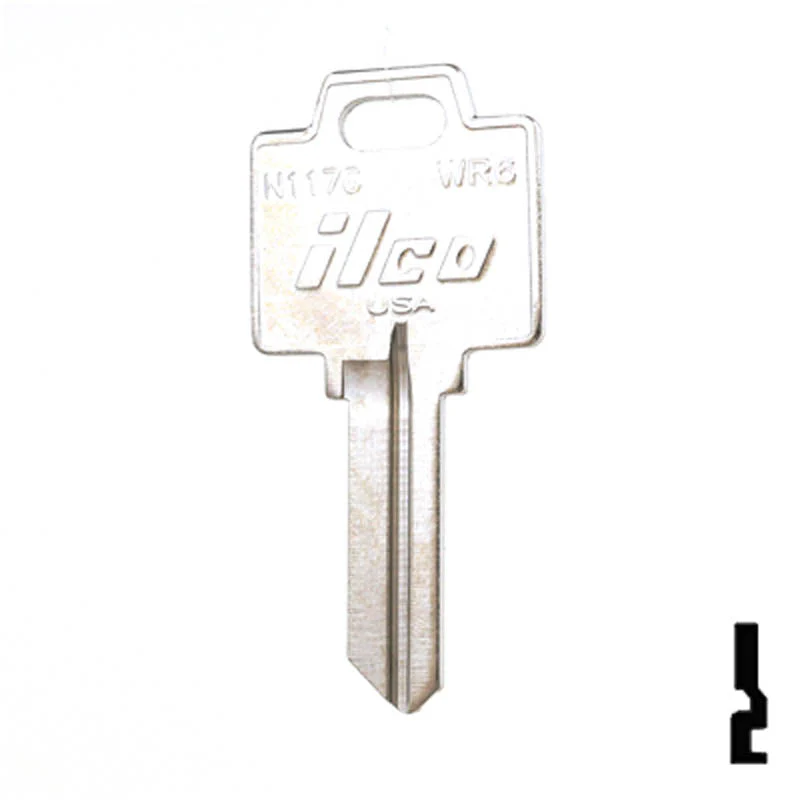 Uncut Key Blank | Weiser | WR6, N1176 - Image 24