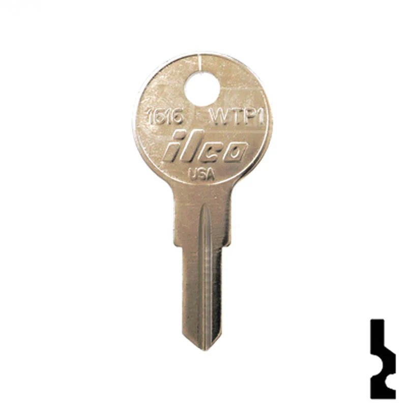 Uncut Key Blank | Wright | WTP1, 1616