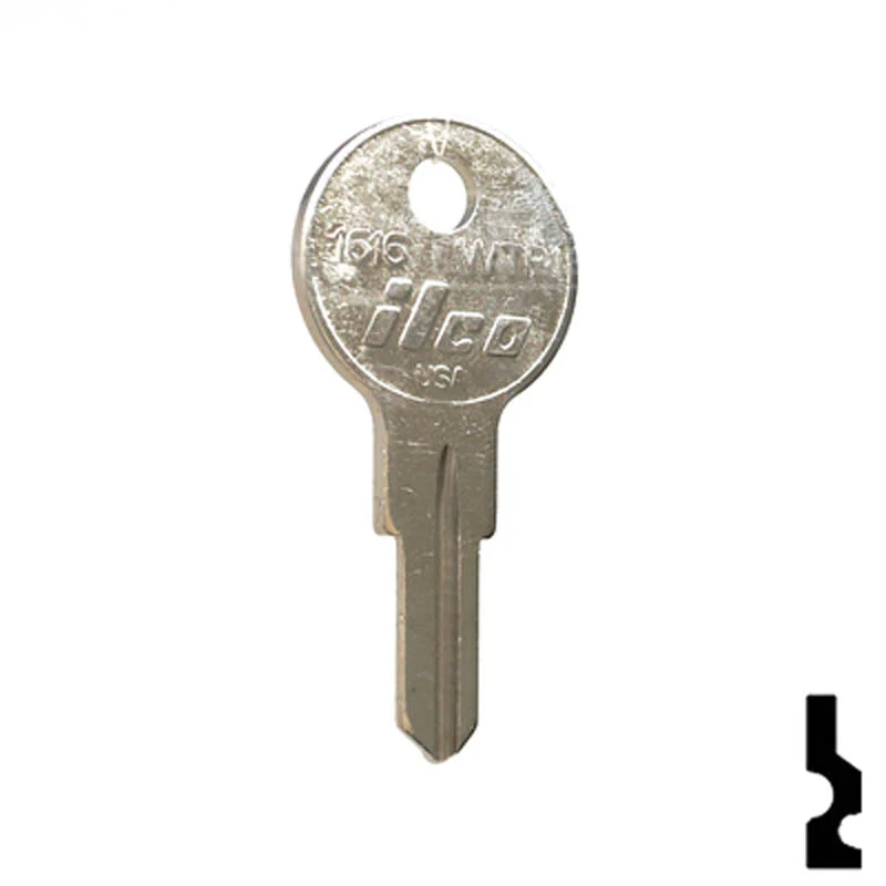 Uncut Key Blank | Wright | WTP1, 1616 - Image 3