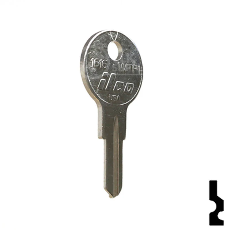 Uncut Key Blank | Wright | WTP1, 1616 - Image 4