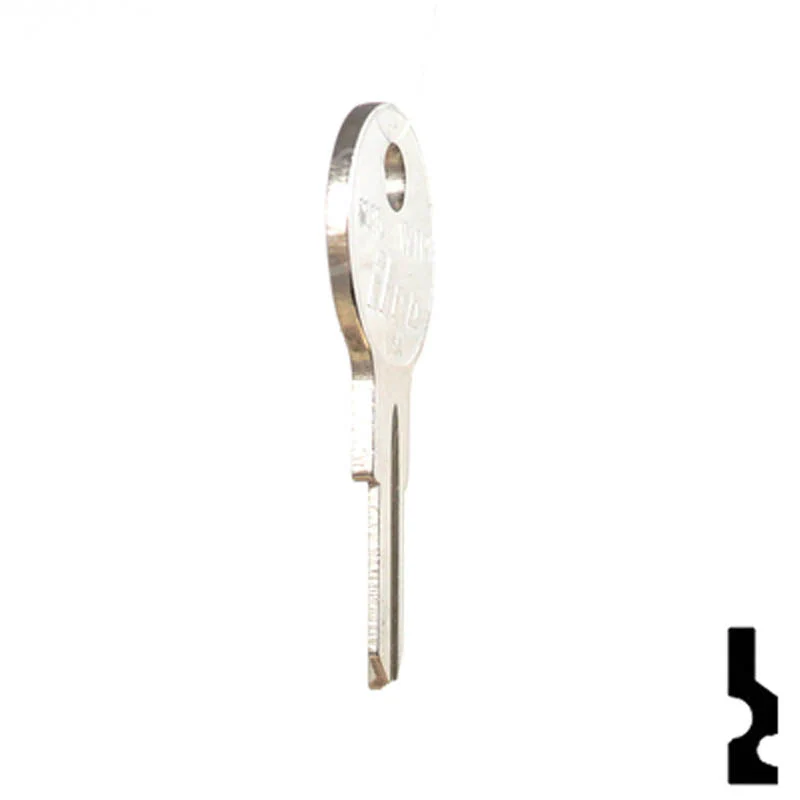 Uncut Key Blank | Wright | WTP1, 1616 - Image 6