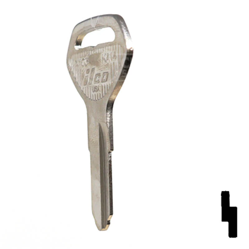 Uncut Key Blank | Kawasaki | X103 (KA14) - Image 21