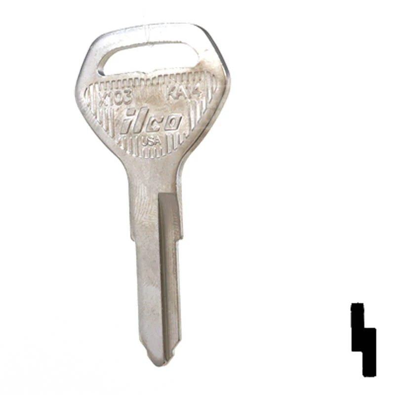 Uncut Key Blank | Kawasaki | X103 (KA14) - Image 23