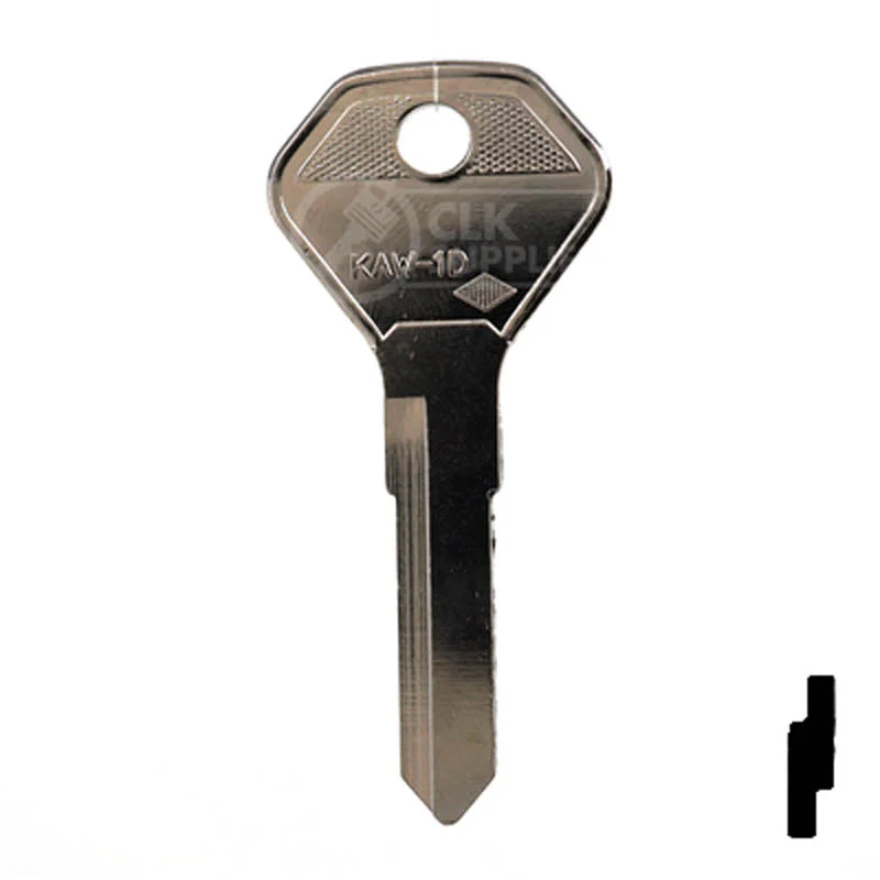 Uncut Key Blank | Kawasaki, Ducati | X106 (KA15) - Image 12