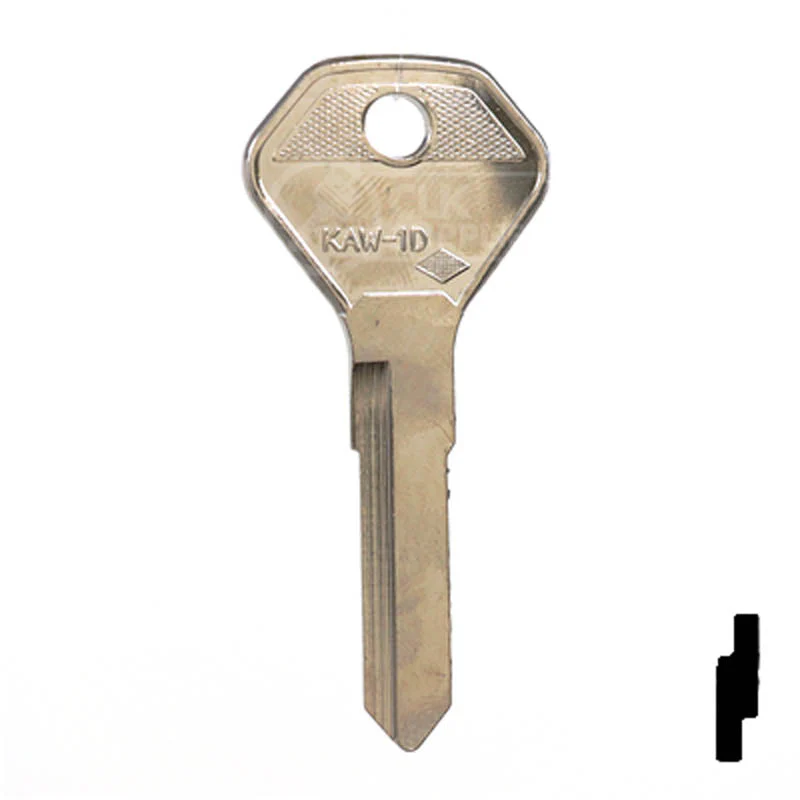 Uncut Key Blank | Kawasaki, Ducati | X106 (KA15) - Image 13