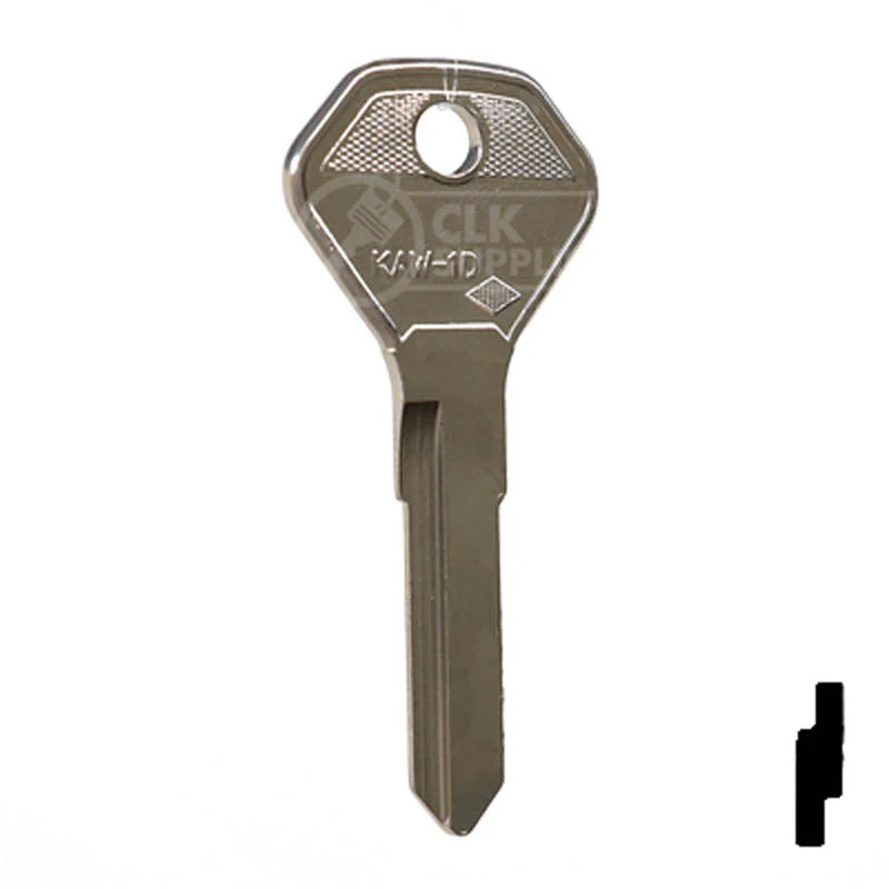 Uncut Key Blank | Kawasaki, Ducati | X106 (KA15) - Image 14