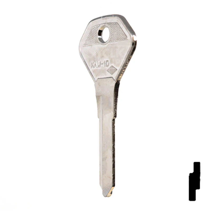 Uncut Key Blank | Kawasaki, Ducati | X106 (KA15) - Image 9