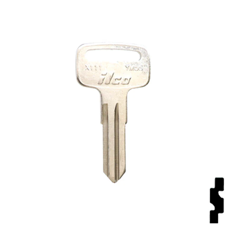 Uncut Key Blank | Yamaha | X111 (YM55) - Image 2