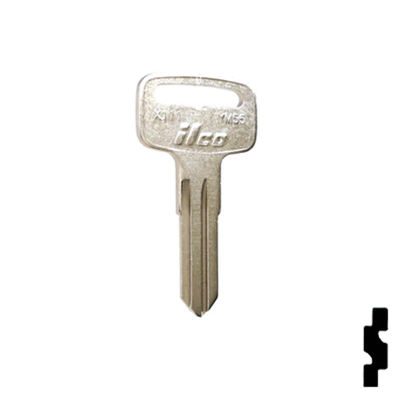 Uncut Key Blank | Yamaha | X111 (YM55) - Image 3