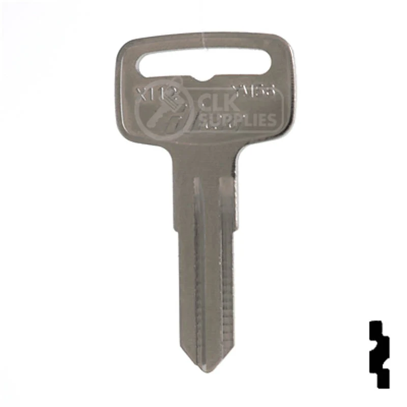 Uncut Key Blank | Yamaha, Polaris, Bombardier | X112 (YM56) - Image 24