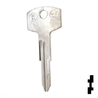 Uncut Key Blank | Nissan | X114 ( DA24 ) - Image 12