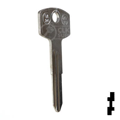 Uncut Key Blank | Nissan | X114 ( DA24 ) - Image 17