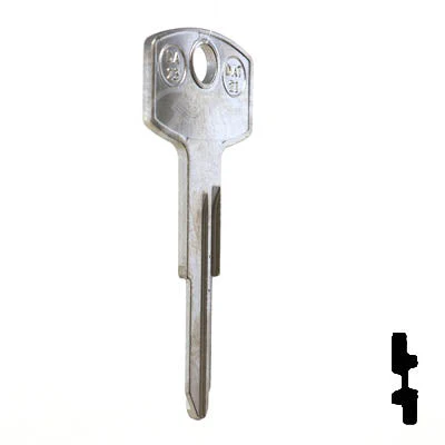 Uncut Key Blank | Nissan | X115 ( DA23 ) - Image 16