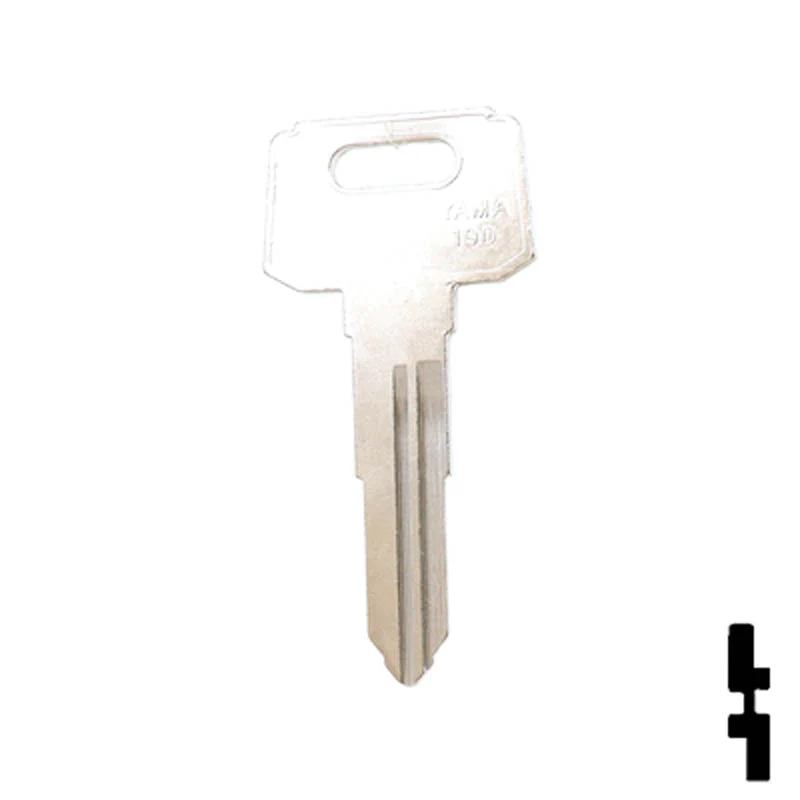Uncut Key Blank | Yamaha | X118 (YH49) - Image 12