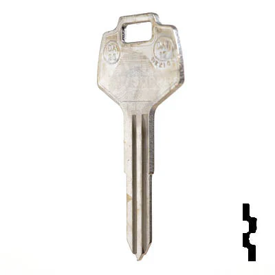 Uncut Key Blank | Nissan | X123 ( DA25 ) - Image 10