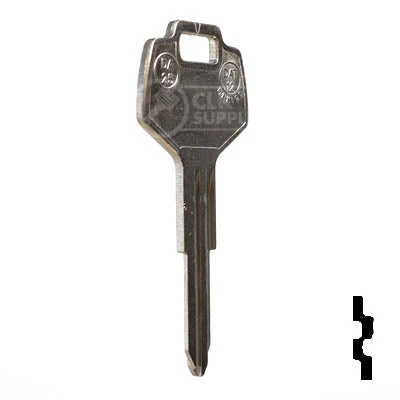 Uncut Key Blank | Nissan | X123 ( DA25 ) - Image 16