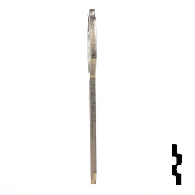 Uncut Key Blank | Nissan | X123 ( DA25 ) - Image 19