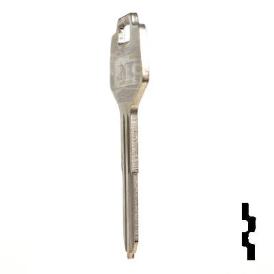 Uncut Key Blank | Nissan | X123 ( DA25 ) - Image 20