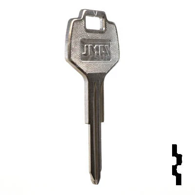 Uncut Key Blank | Nissan | X123 ( DA25 ) - Image 4
