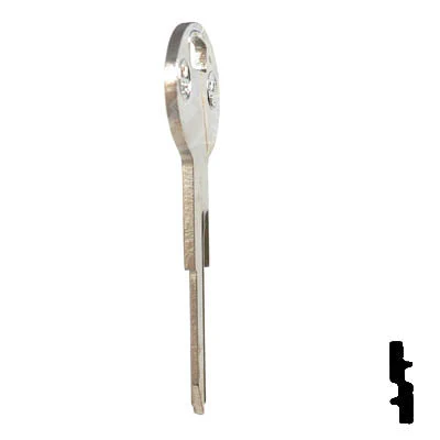 Uncut Key Blank | Nissan | X124 ( DA28 ) - Image 17