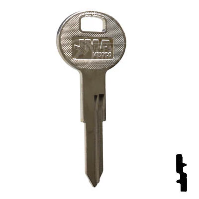 Uncut Key Blank | Nissan | X124 ( DA28 ) - Image 2