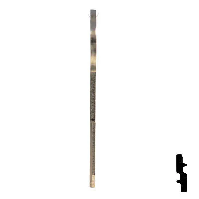 Uncut Key Blank | Nissan | X124 ( DA28 ) - Image 6
