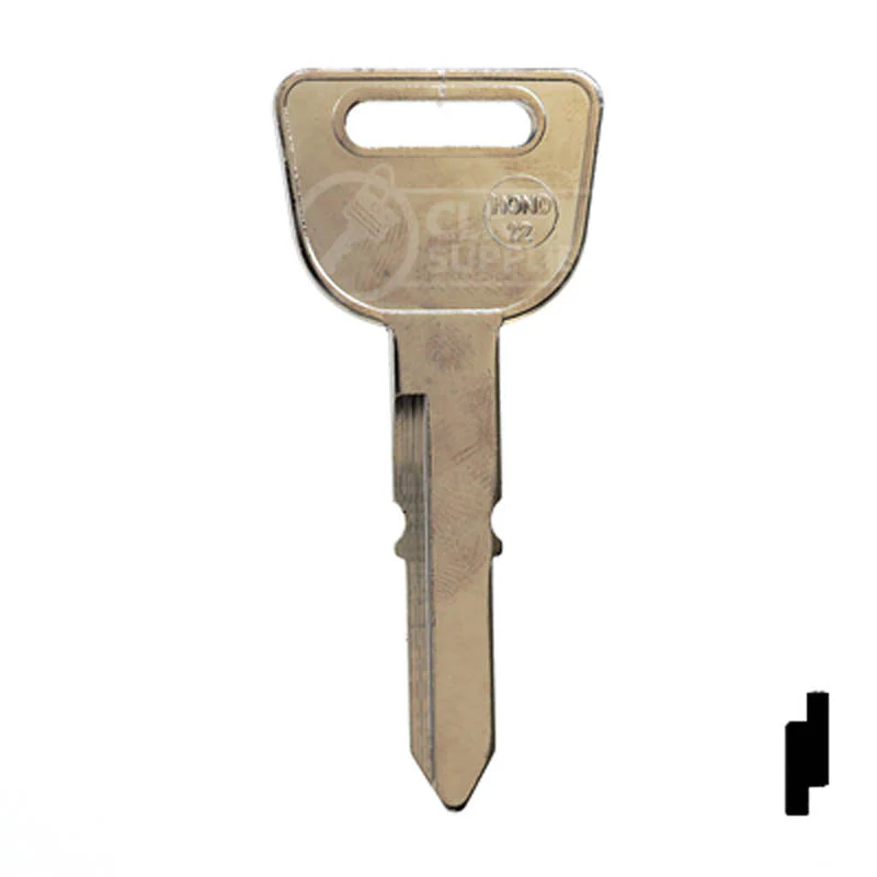 Uncut Key Blank | Honda | X129, HD82 - Image 13