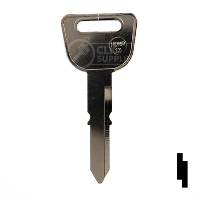Uncut Key Blank | Honda | X130, HD81 - Image 12