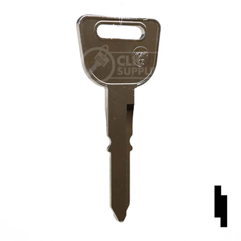 Uncut Key Blank | Honda | X130, HD81 - Image 14