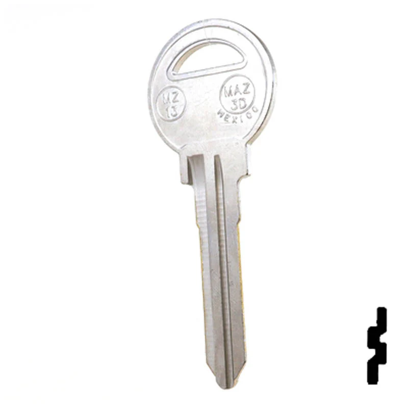 Uncut Key Blank | Mazda | X131, MZ13 - Image 11