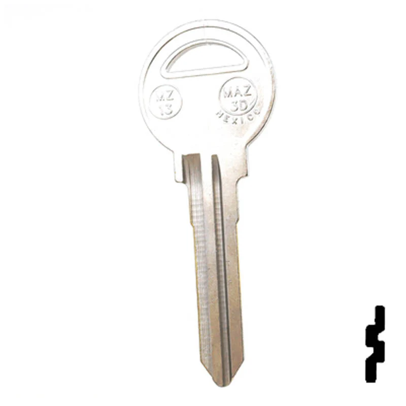 Uncut Key Blank | Mazda | X131, MZ13 - Image 12