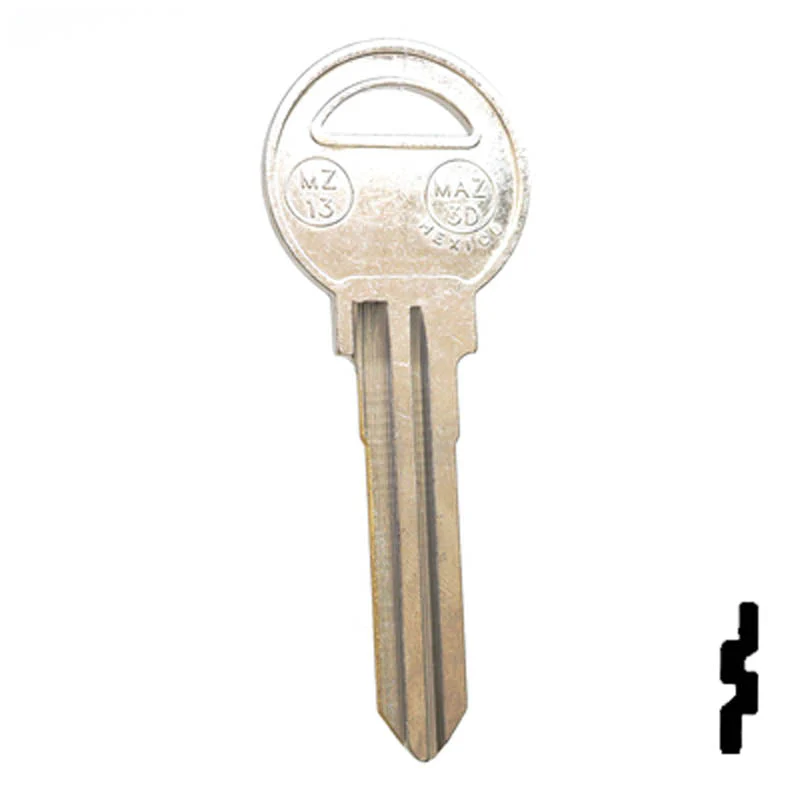 Uncut Key Blank | Mazda | X131, MZ13 - Image 14