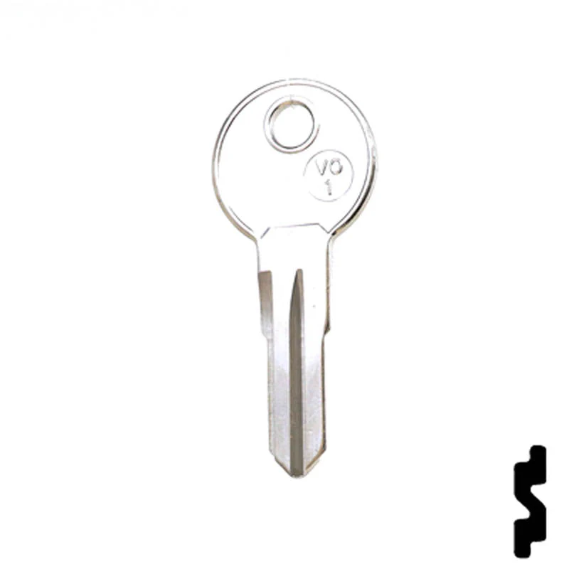 Uncut Key Blank | Thule Ski Rack , Volkswagon | X132, VO-1 - Image 12