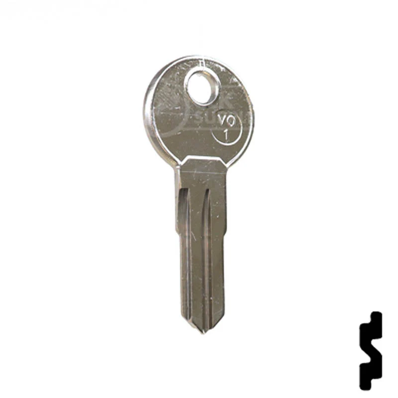 Uncut Key Blank | Thule Ski Rack , Volkswagon | X132, VO-1 - Image 15