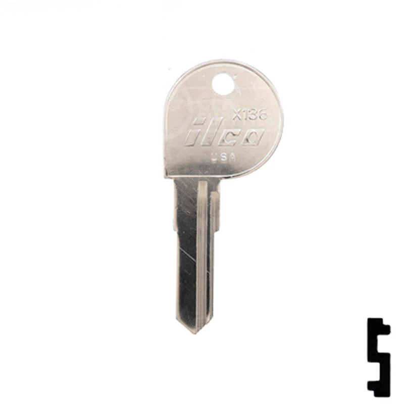 Uncut Key Blank | Harley Davidson | X136