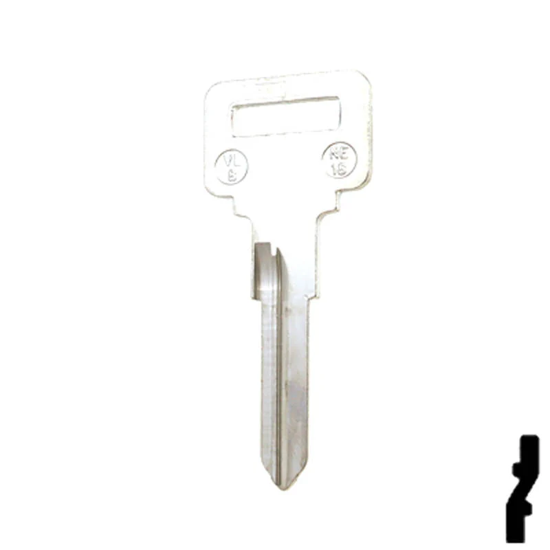 Uncut Key Blank | Volvo | X140 (VL8) - Image 12