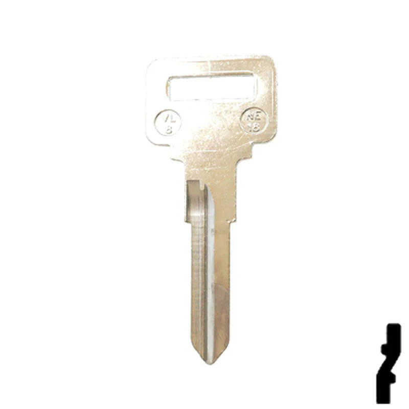 Uncut Key Blank | Volvo | X140 (VL8) - Image 13