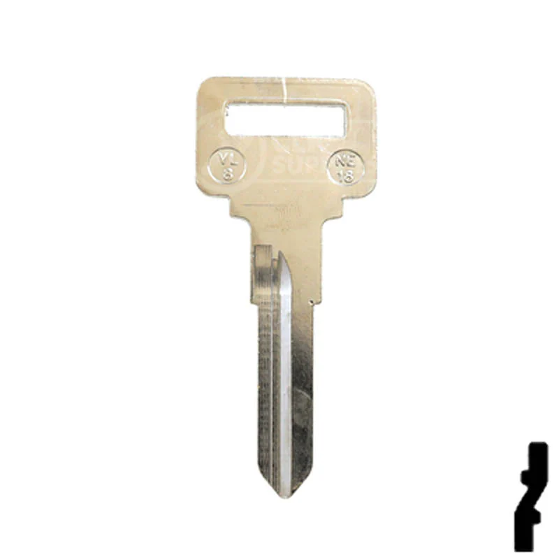 Uncut Key Blank | Volvo | X140 (VL8) - Image 14