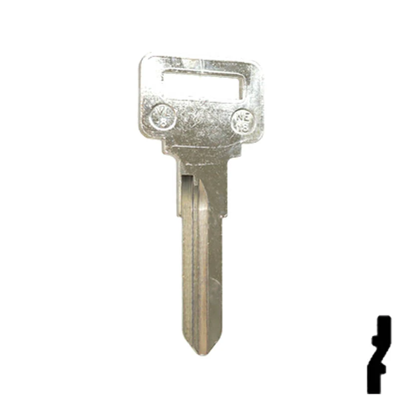 Uncut Key Blank | Volvo | X140 (VL8) - Image 15