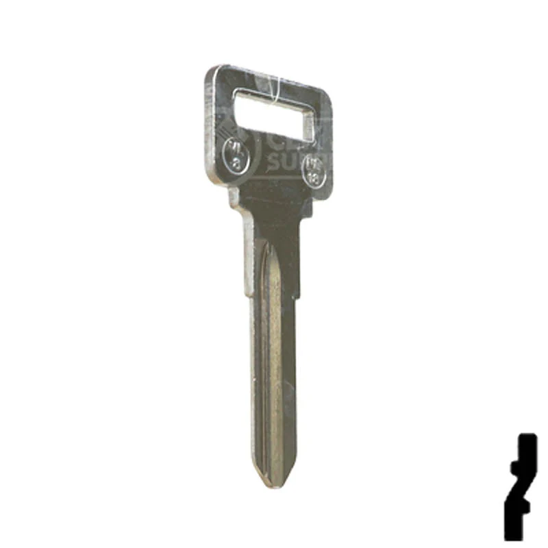 Uncut Key Blank | Volvo | X140 (VL8) - Image 17