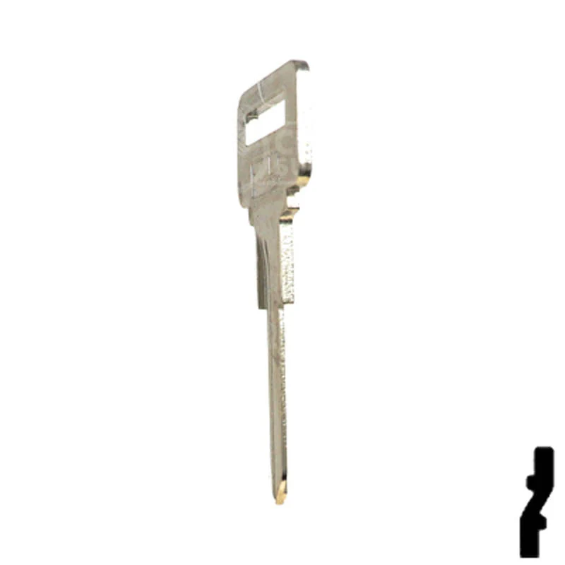Uncut Key Blank | Volvo | X140 (VL8) - Image 21