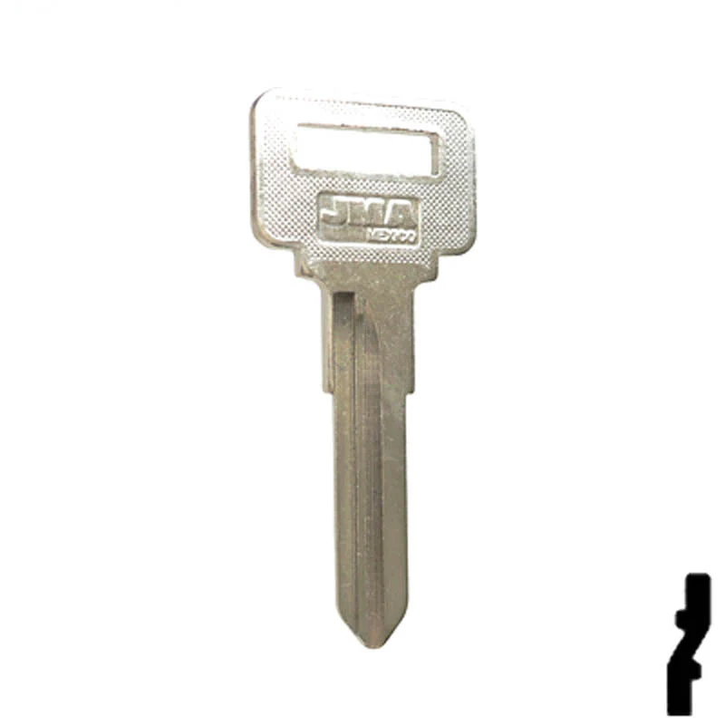 Uncut Key Blank | Volvo | X140 (VL8) - Image 3